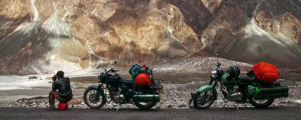Bike Riding in Ladakh